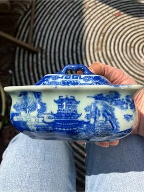 Victoria Ware Ironstone Three Piece Soap Dish